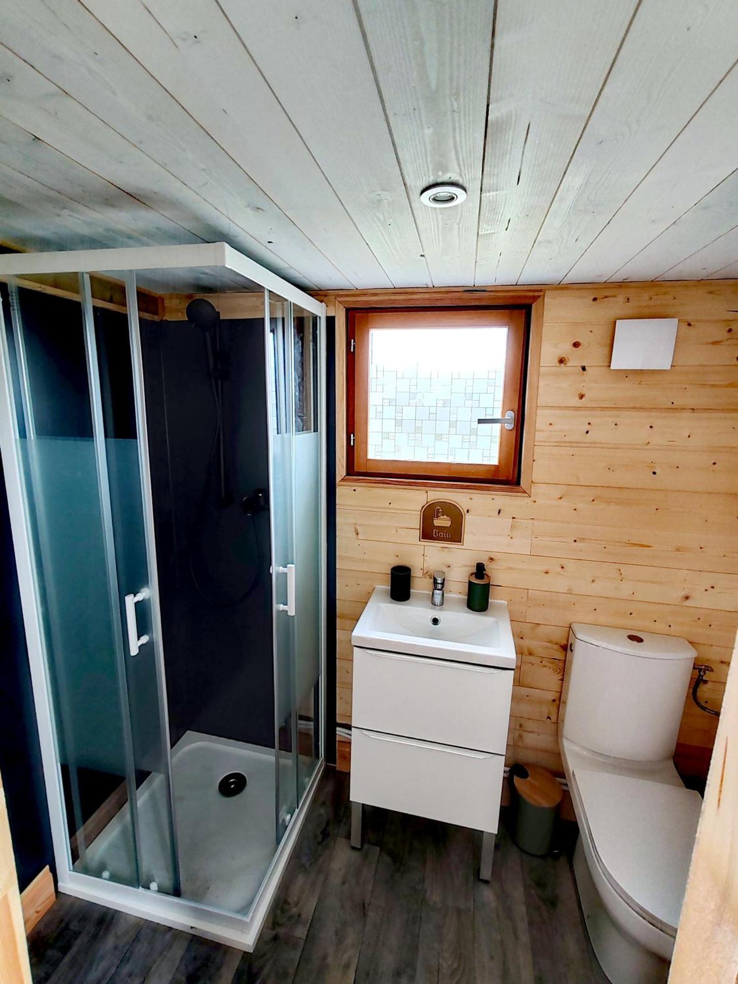 Villa Tiny House Des Bougnats Teilhede Exterior foto