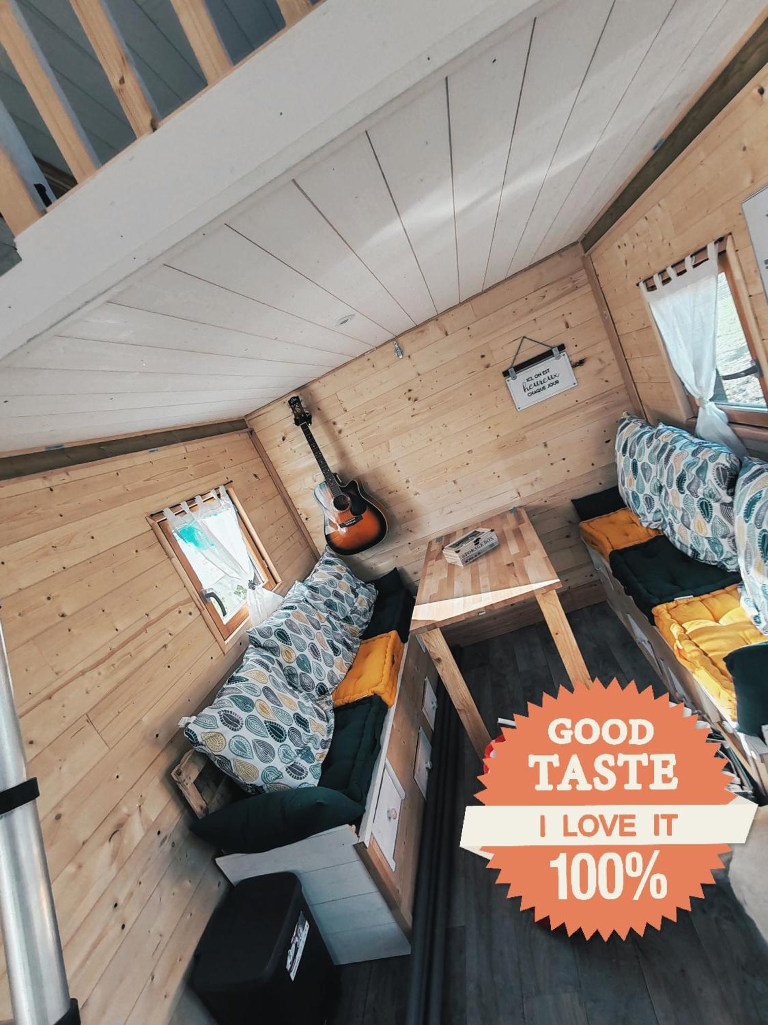 Villa Tiny House Des Bougnats Teilhede Exterior foto