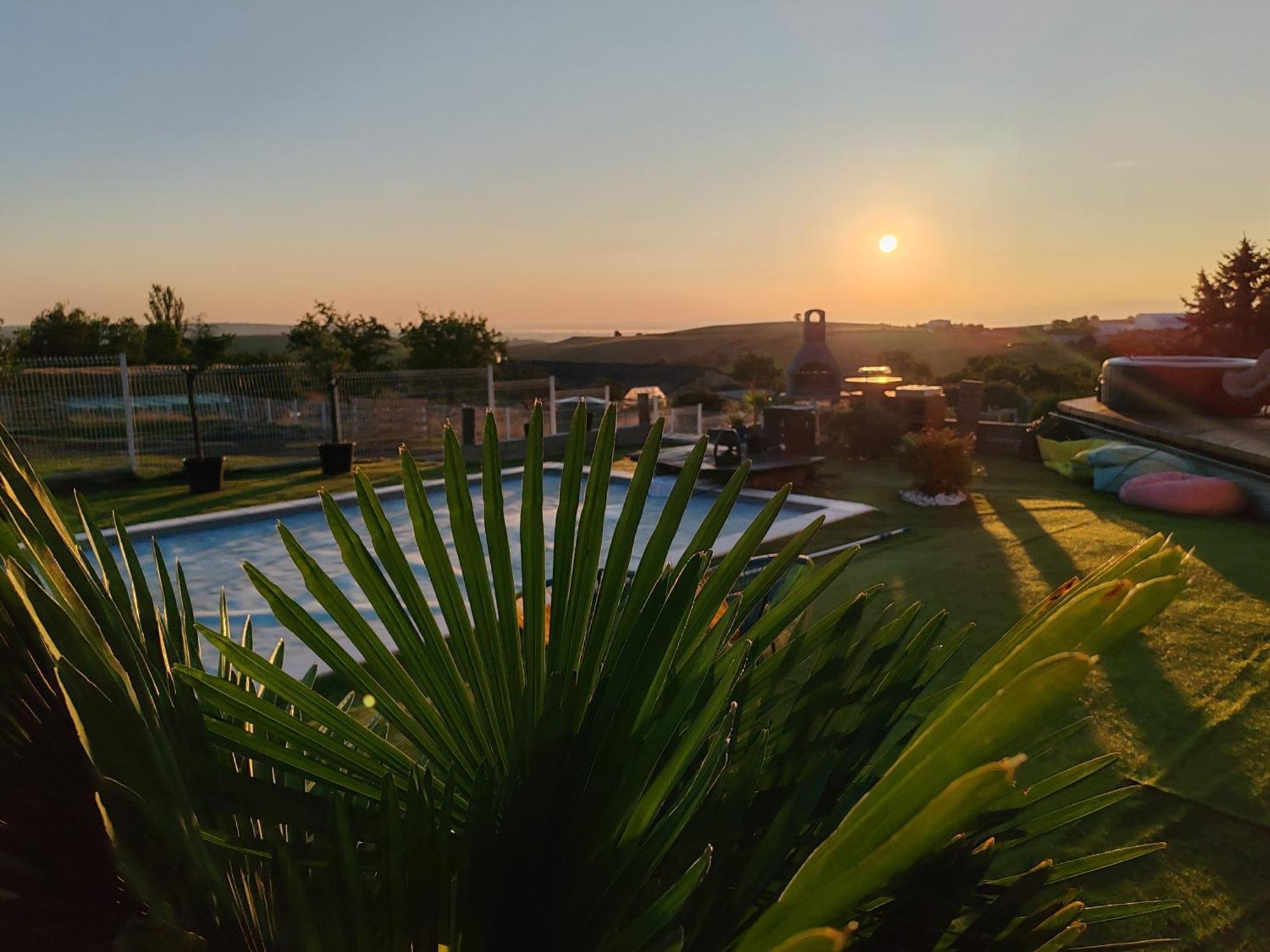 Villa Tiny House Des Bougnats Teilhede Exterior foto