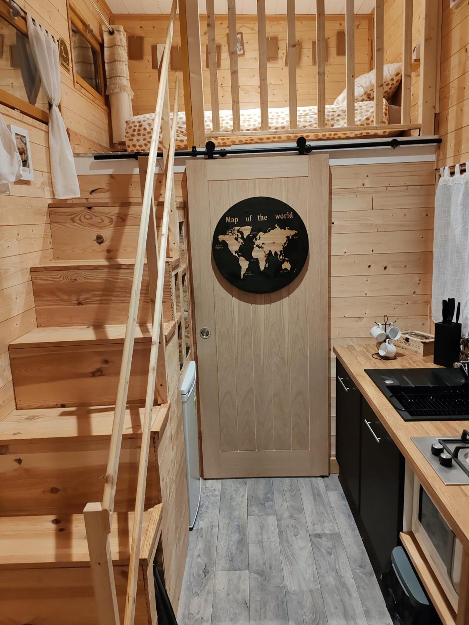 Villa Tiny House Des Bougnats Teilhede Exterior foto